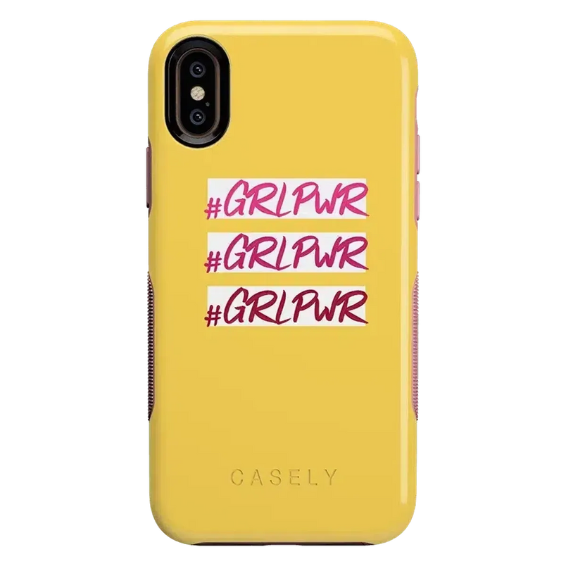#GRLPWR | Triple Threat iPhone Case iPhone Case get.casely Bold iPhone XS Max 