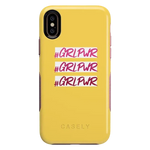 #GRLPWR | Triple Threat iPhone Case iPhone Case get.casely Bold iPhone XS Max 