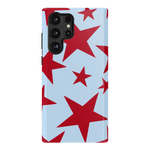 Stars Align | Blue & Red Stars Case - Galaxy S22 Ultra