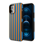 Go New York | Blue & Orange Stripes Case