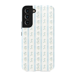 Cottage Stripe | Blue Floral Case