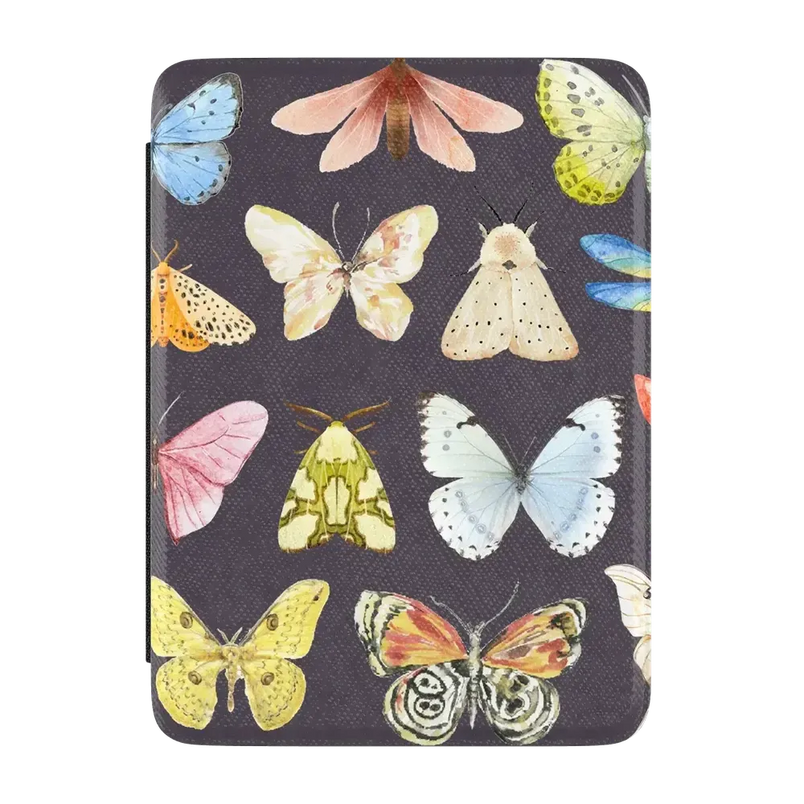 Jenna Palek | Navy Moths Kindle Case | Casely