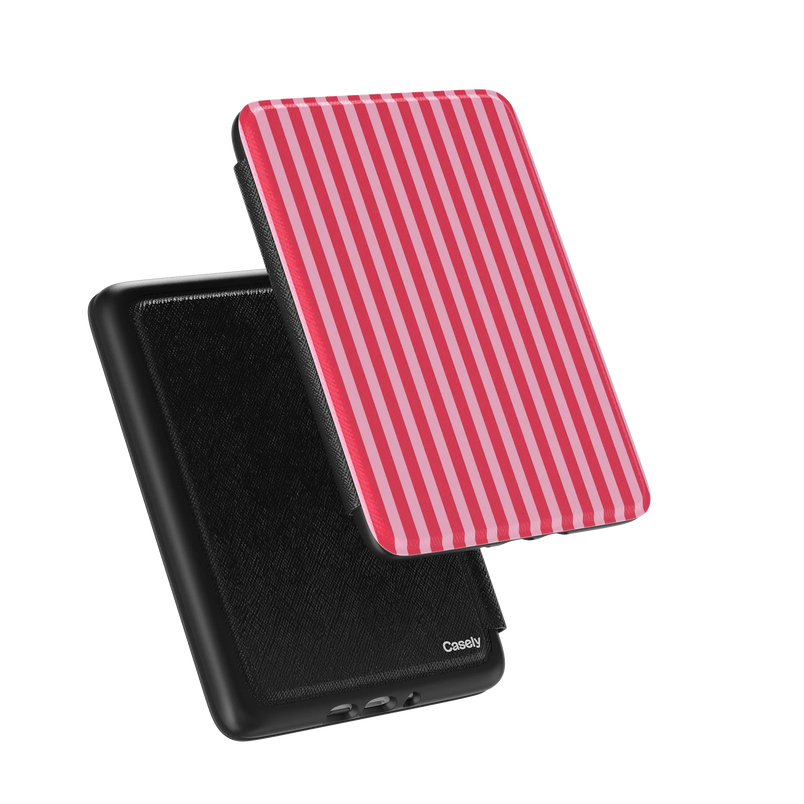 Perfect Stripes | Pink Stripes Kindle Case
