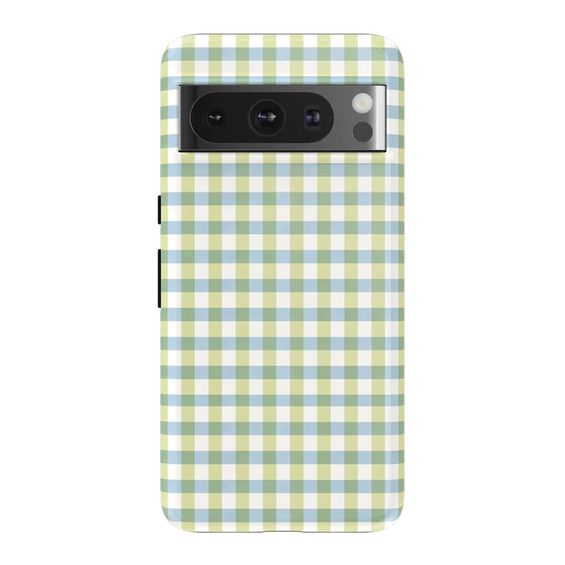 Pastel Picnic | Blue & Green Gingham Case