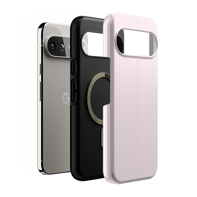 Stripes and the City | Light Pink Pinstripe Case