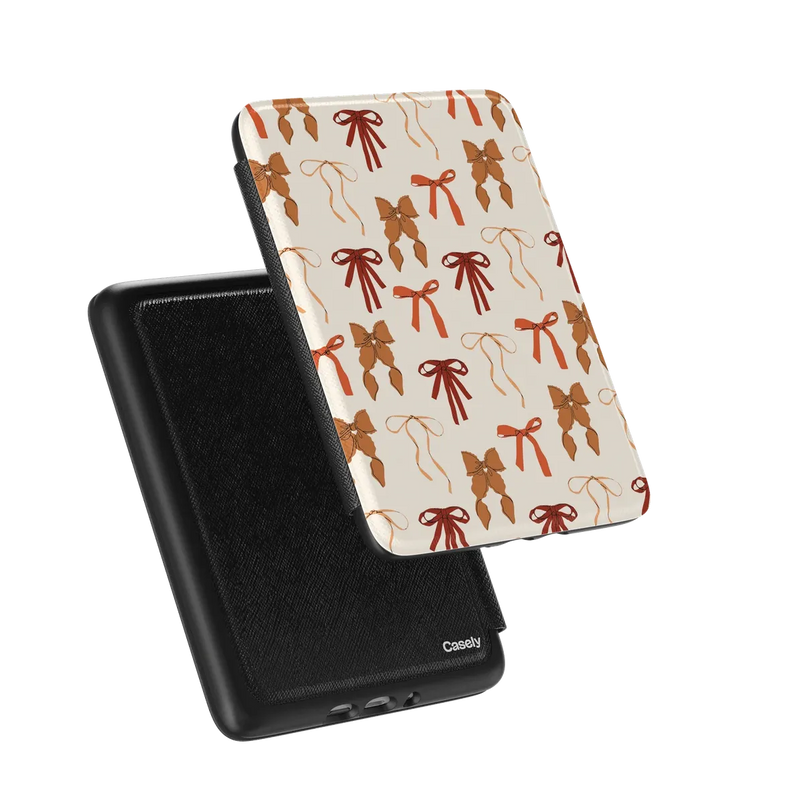 Fall Girlie | Pumpkin Spice Bows Kindle Case