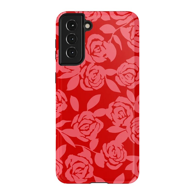 Final Rose | Red & Pink Floral Case