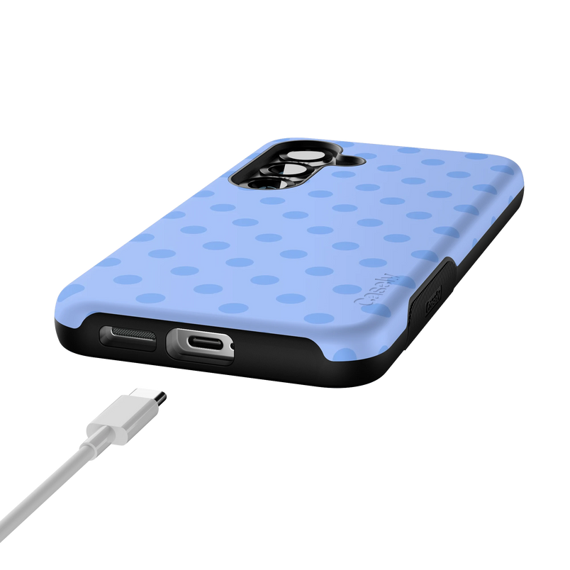 Spotted in SoHo | Periwinkle Polka Dot Case