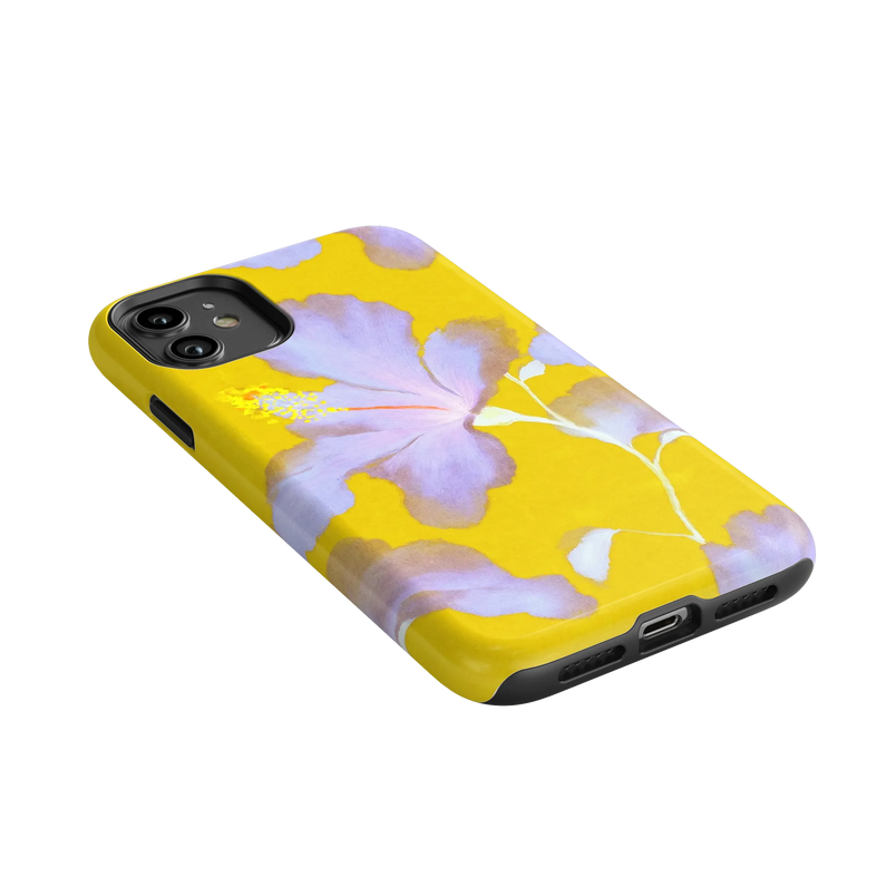 Hibiscus Haze | Painted Floral Case