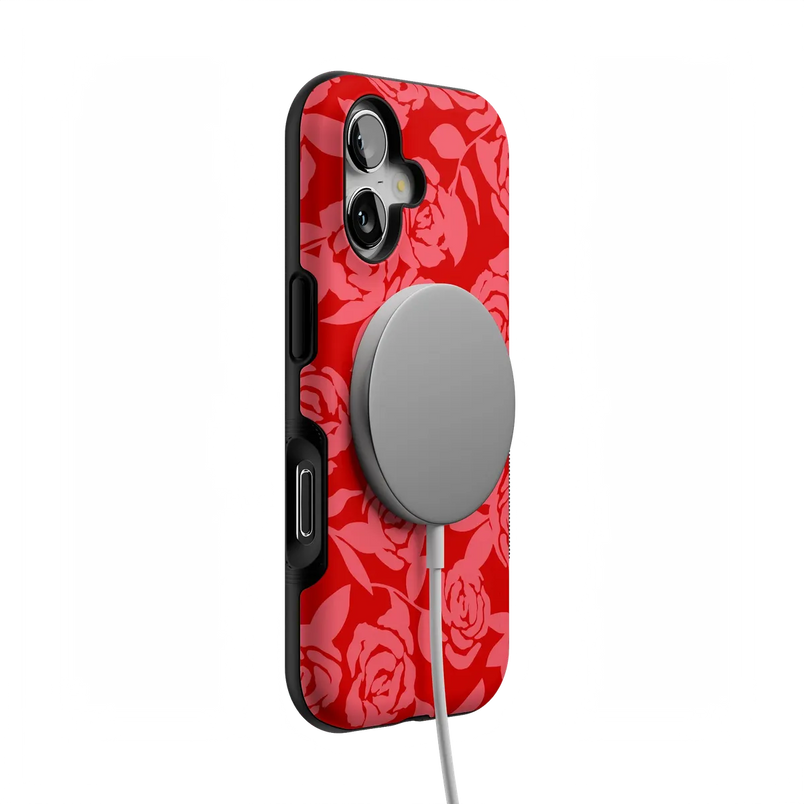 Final Rose | Red & Pink Floral Case