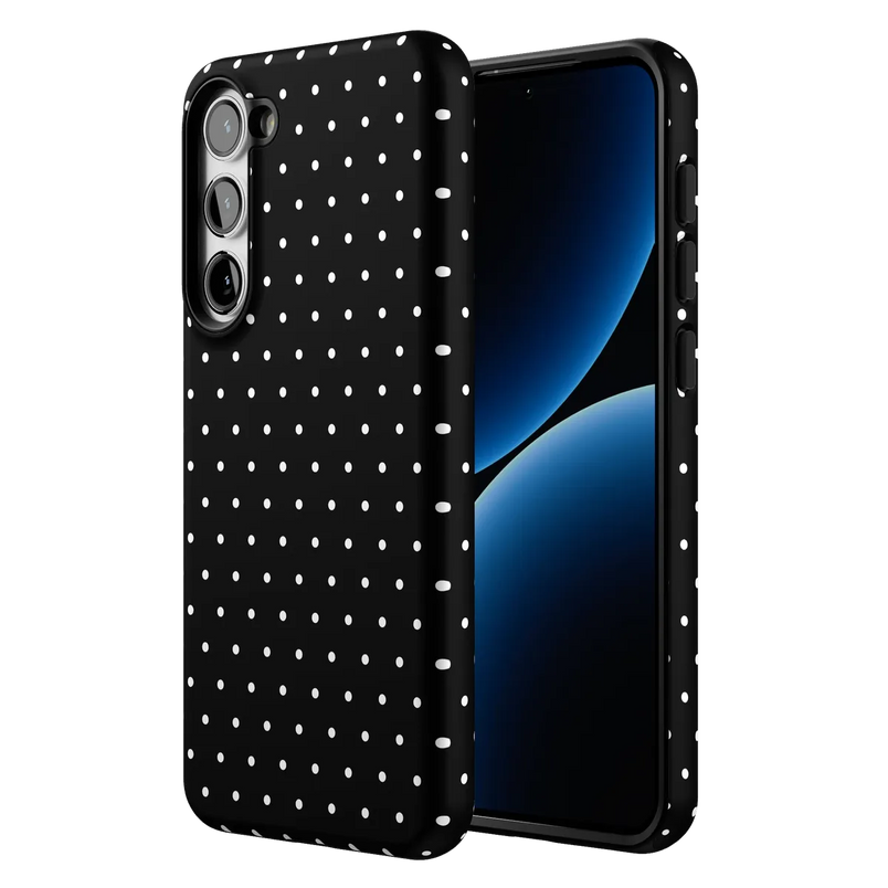 On the Dot | Black Polka Dot Case