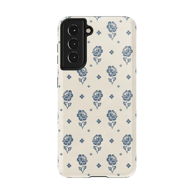 Seaside Stitch | Vintage Roses Case - Galaxy S21