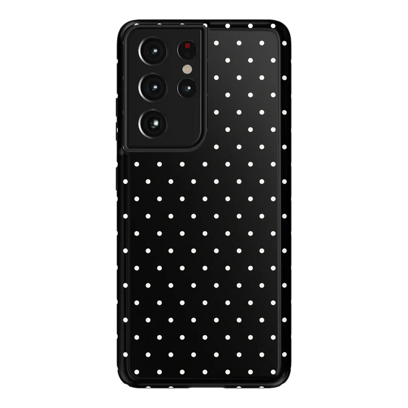 On the Dot | Black Polka Dot Case