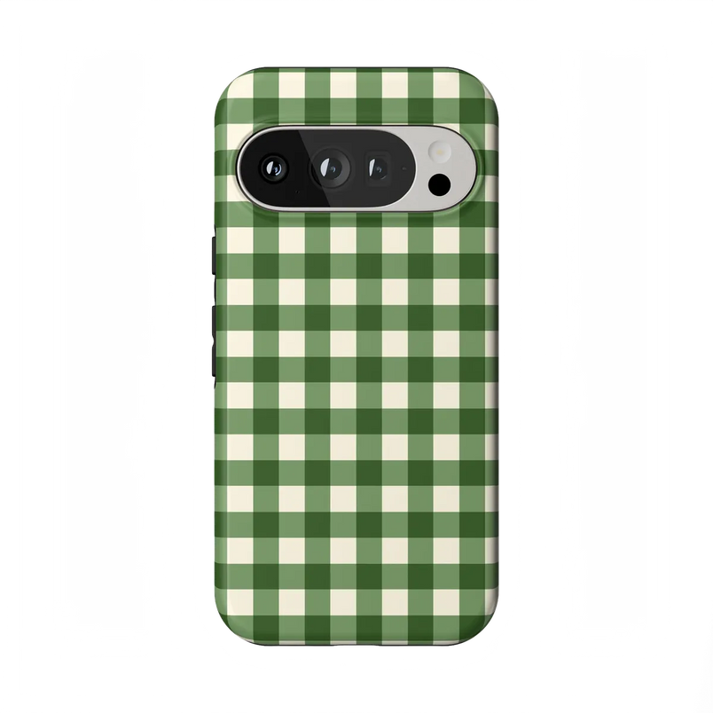 Checked Twice | Green Plaid Case
