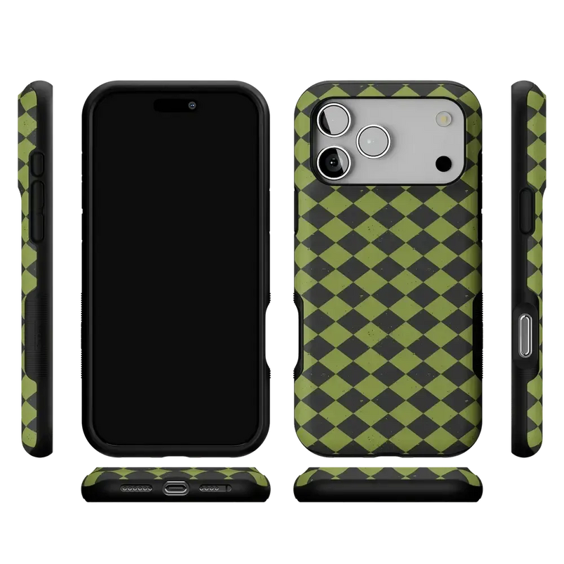 Wicked Hex | Green Checkered Case