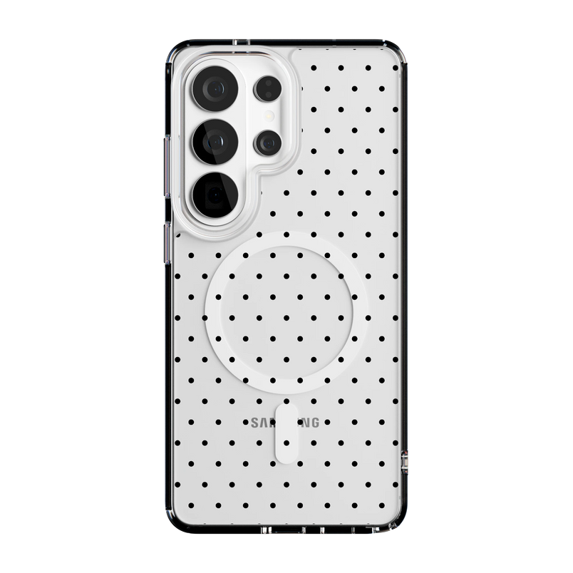 On the Dot | Black Polka Dot Case