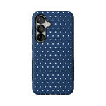 On the Dot | Navy Polka Dot Case