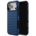 On the Dot | Navy Polka Dot Case