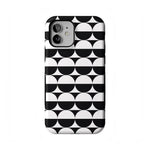 Half Moon | High Contrast Design Case Phone Case Casetry Bold Flex + MagSafe® iPhone 12