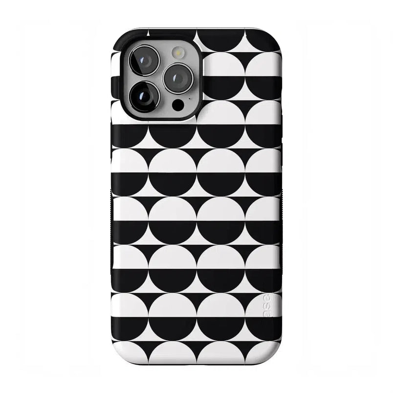 Half Moon | High Contrast Design Case Phone Case Casetry Bold Flex + MagSafe® iPhone 13 Pro Max
