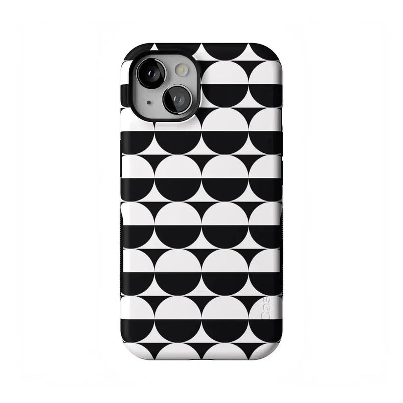 Half Moon | High Contrast Design Case Phone Case Casetry Bold Flex + MagSafe® iPhone 13