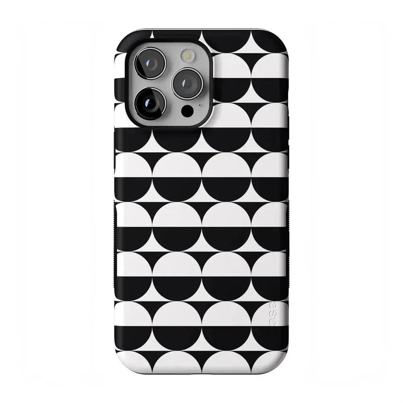 Half Moon | High Contrast Design Case Phone Case Casetry Bold Flex + MagSafe® iPhone 14 Pro Max