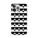 Half Moon | High Contrast Design Case Phone Case Casetry Classic + MagSafe® iPhone 15 Pro Max 