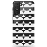 Half Moon | High Contrast Design Case Phone Case Casetry Essential Galaxy S22