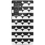 Half Moon | High Contrast Design Case Phone Case Casetry Essential Galaxy S22 Plus