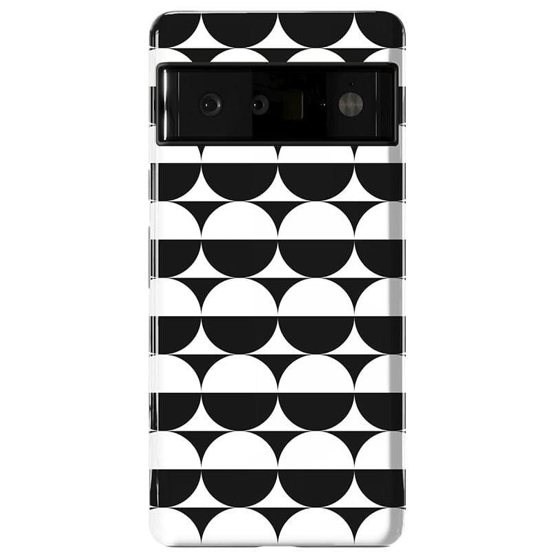 Half Moon | High Contrast Design Case Phone Case Casetry Essential Google Pixel 6 Pro