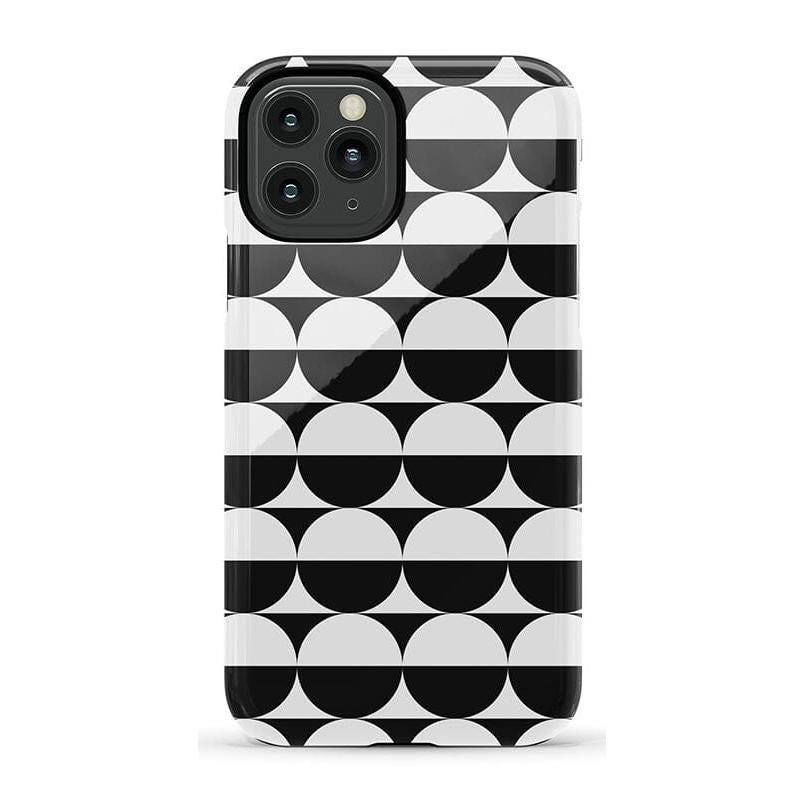 Half Moon | High Contrast Design Case Phone Case Casetry Essential iPhone 11 Pro