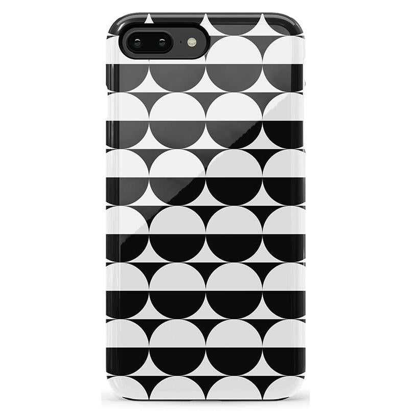 Half Moon | High Contrast Design Case Phone Case Casetry Essential iPhone 6/7/8 Plus