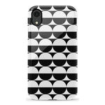 Half Moon | High Contrast Design Case Phone Case Casetry Essential iPhone X / XS 