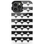 Half Moon | High Contrast Design Case Phone Case Casetry Essential iPhone 12 Pro Max