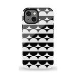 Half Moon | High Contrast Design Case Phone Case Casetry Essential + MagSafe® iPhone 13 Mini