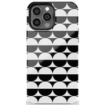 Half Moon | High Contrast Design Case Phone Case Casetry Essential + MagSafe® iPhone 13 Pro Max