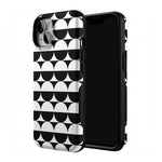 Half Moon | High Contrast Design Case Phone Case Casetry 