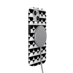 Half Moon | High Contrast Design Case Phone Case Casetry 