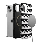 Half Moon | High Contrast Design Case Phone Case Casetry 