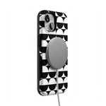 Half Moon | High Contrast Design Case Phone Case Casetry 