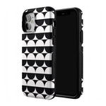 Half Moon | High Contrast Design Case Phone Case Casetry 