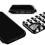 Half Moon | High Contrast Design Case Phone Case Casetry 