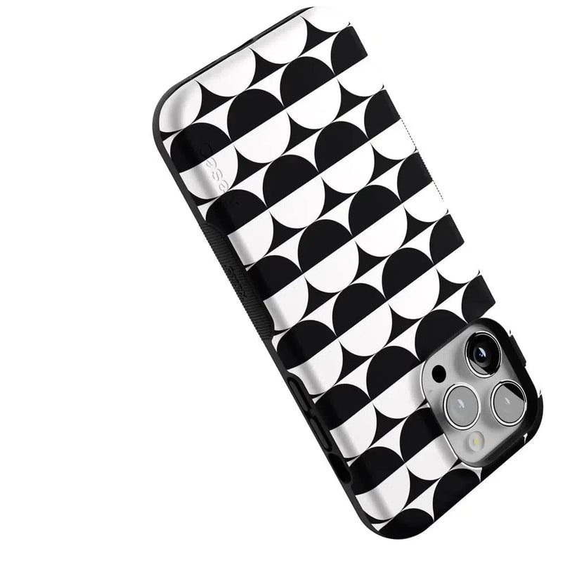 Half Moon | High Contrast Design Case Phone Case Casetry 