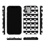 Half Moon | High Contrast Design Case Phone Case Casetry 