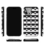 Half Moon | High Contrast Design Case Phone Case Casetry 