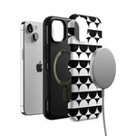 Half Moon | High Contrast Design Case Phone Case Casetry 