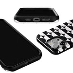 Half Moon | High Contrast Design Case Phone Case Casetry 