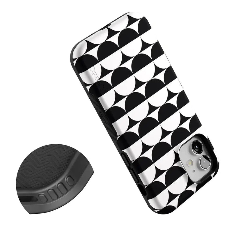 Half Moon | High Contrast Design Case Phone Case Casetry 