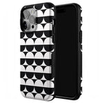 Half Moon | High Contrast Design Case Phone Case Casetry 