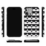 Half Moon | High Contrast Design Case Phone Case Casetry 